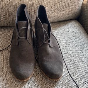 Franco Sarto suede booties